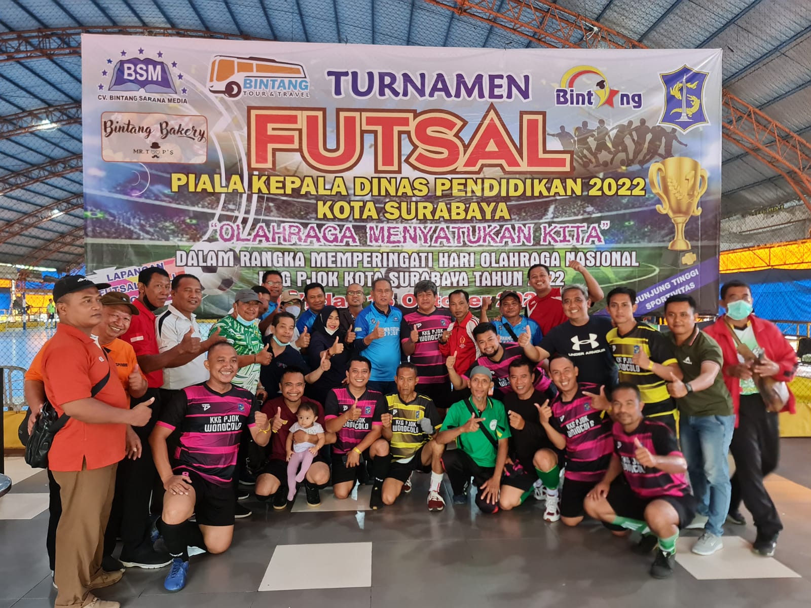 Buka Final Turnamen Futsal KKG PJOK, Kadispendik Ingatkan Jaga Sportivitas