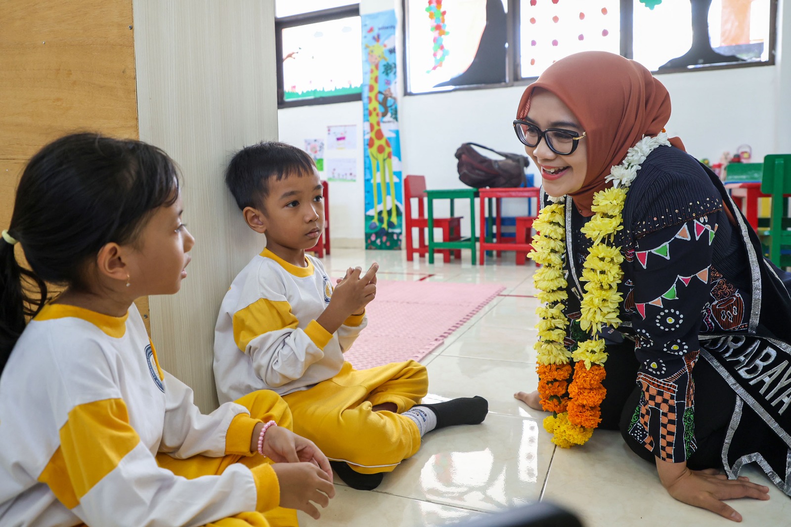 Bunda PAUD Surabaya Apresiasi TK Labschool UNESA 2, Perluas Jangkauan Wajib Belajar Pra-Sekolah
