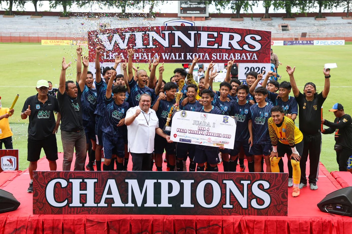 Kompetisi Liga 4 Piala Walikota Surabaya 2025 Resmi Ditutup, Surabaya Optimis Cetak Bintang Timnas Baru!