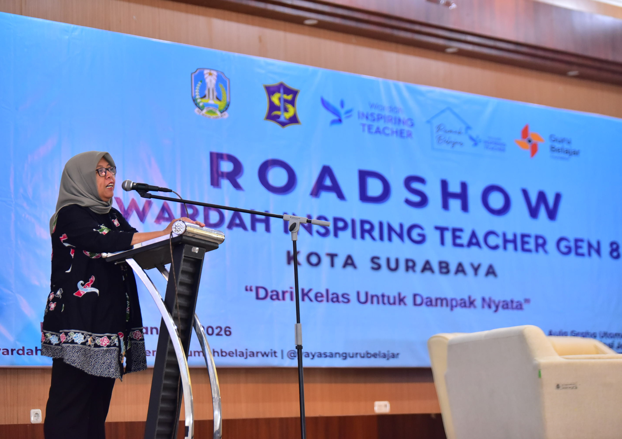 Roadshow Wardah Inspiring Teacher (WIT) Gen 8 Kota Surabaya